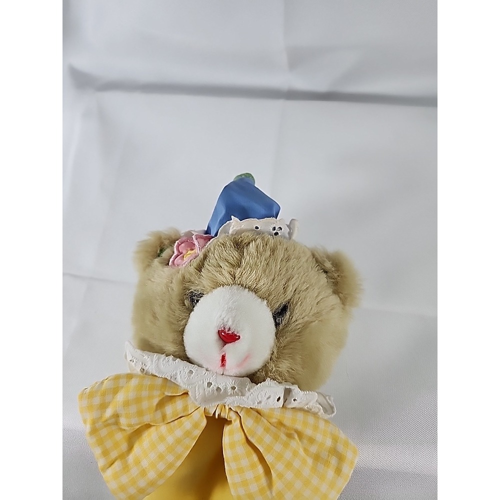 Rare Quiltex Musical Bear Its A Small World After All Vintage - Picture 2 of 5